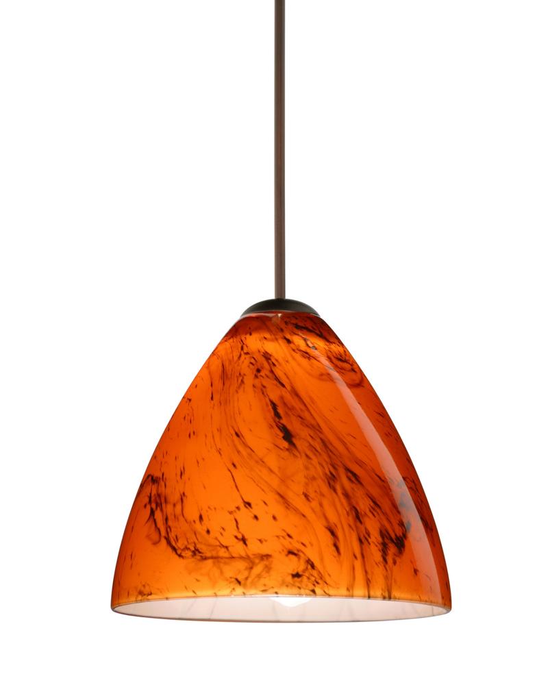 Besa Pendant Mia Bronze Habanero 1x5W LED