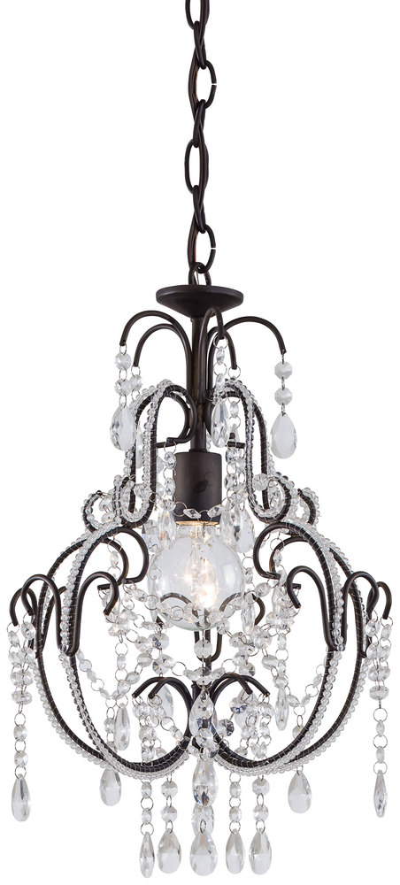 1 LIGHT MINI CHANDELIER