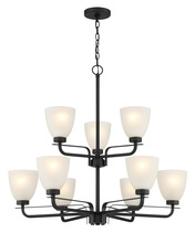 Minka-Lavery 4889-66A - 9 LIGHT CHANDELIER