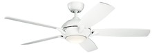 Kichler 330001MWH - 54 Inch Geno Fan