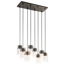 Kichler 42890OZ - Linear Chandelier 8Lt