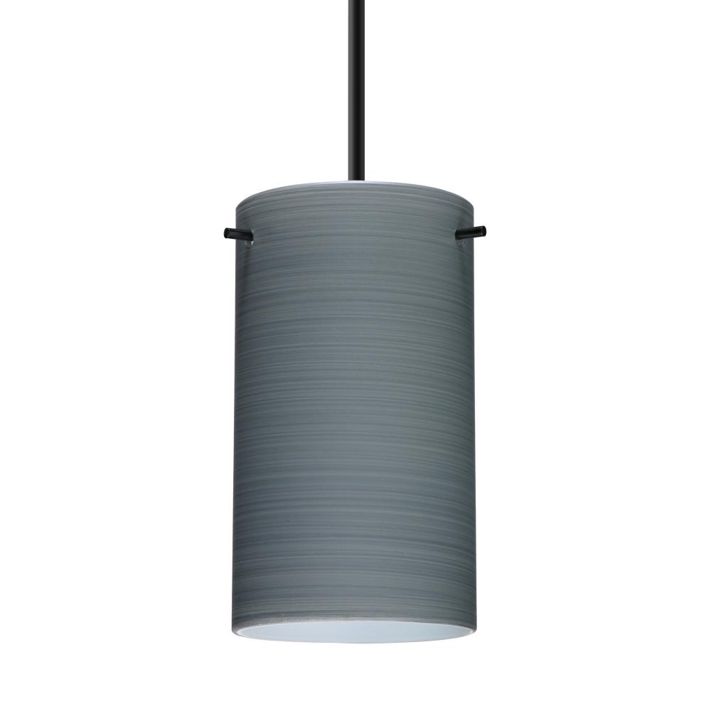 Besa Stilo 7 Pendant Black Titan 1x40W MAX E26 Base