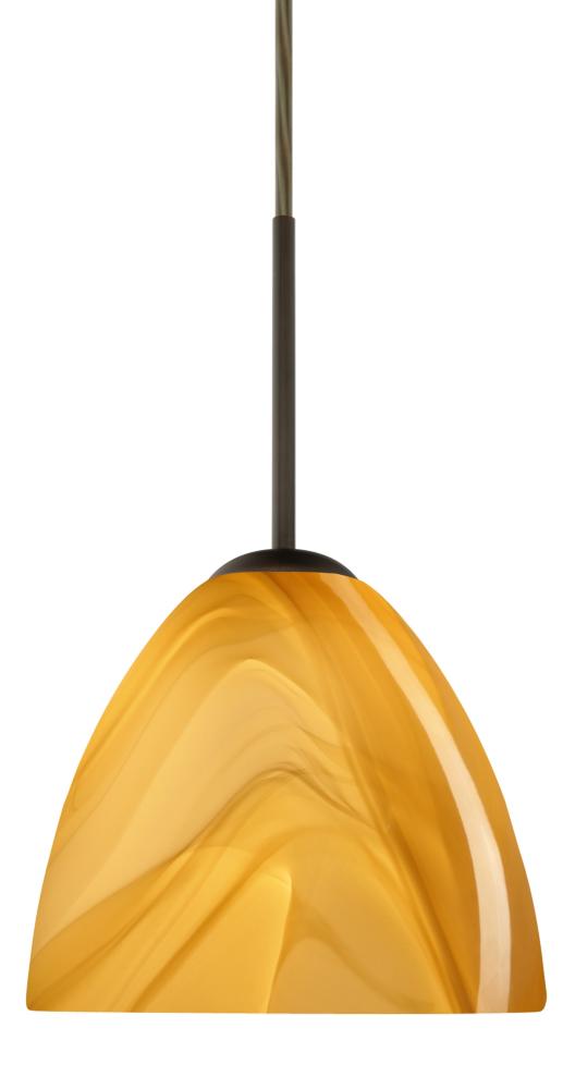 Besa Sasha Pendant Bronze Honey 1x50W B10 Med