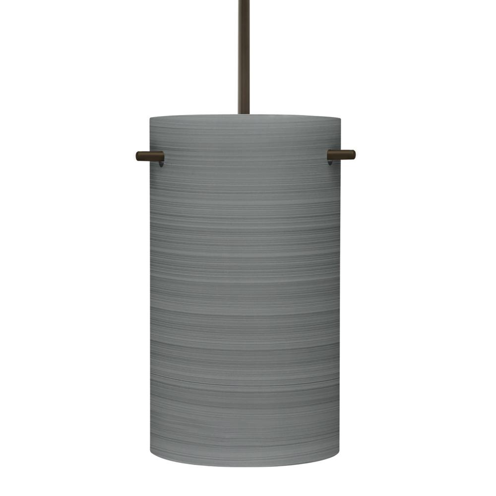 Besa Tamburo 5 Pendant, Titan, Bronze Finish, 1x100W MAX E26 Base