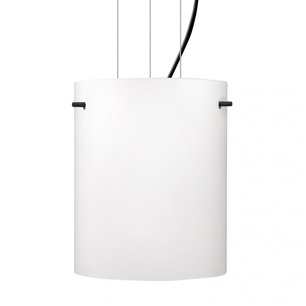 Besa Pendant Tamburo 8 Black Opal Matte 1x100W MAX E26 Base