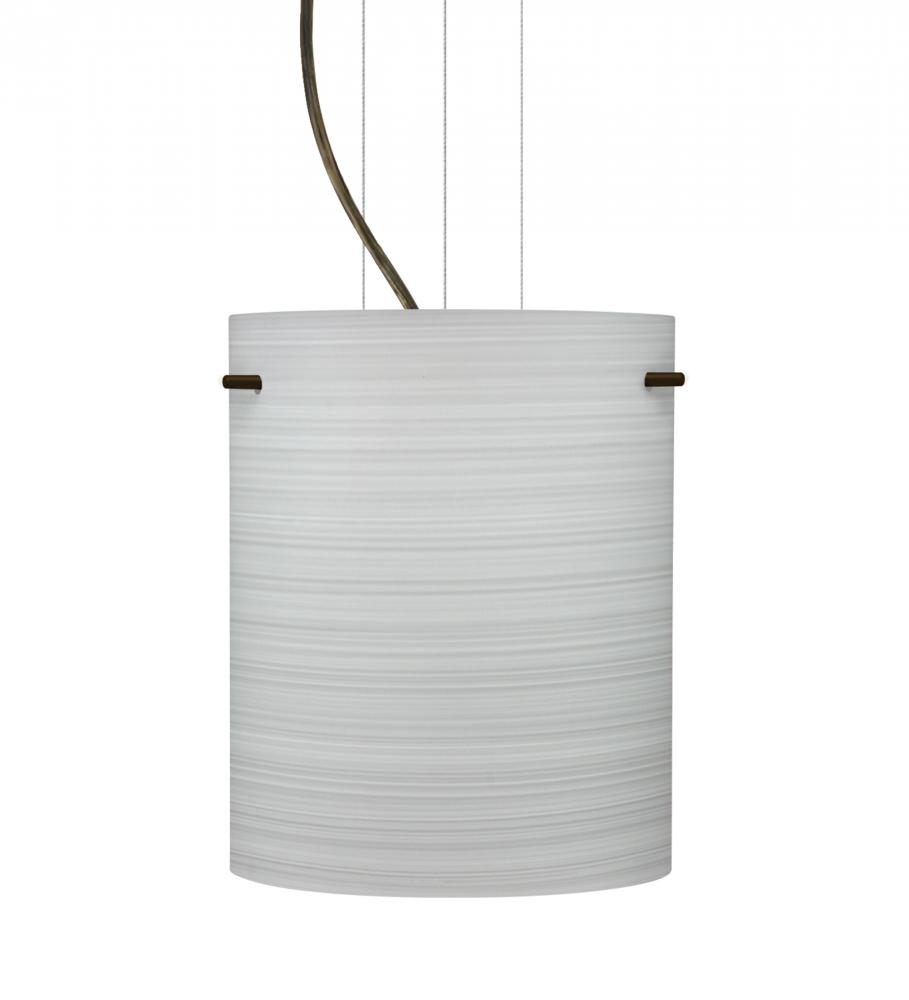 Besa Tamburo 8 Pendant Chalk Bronze 1x11W LED