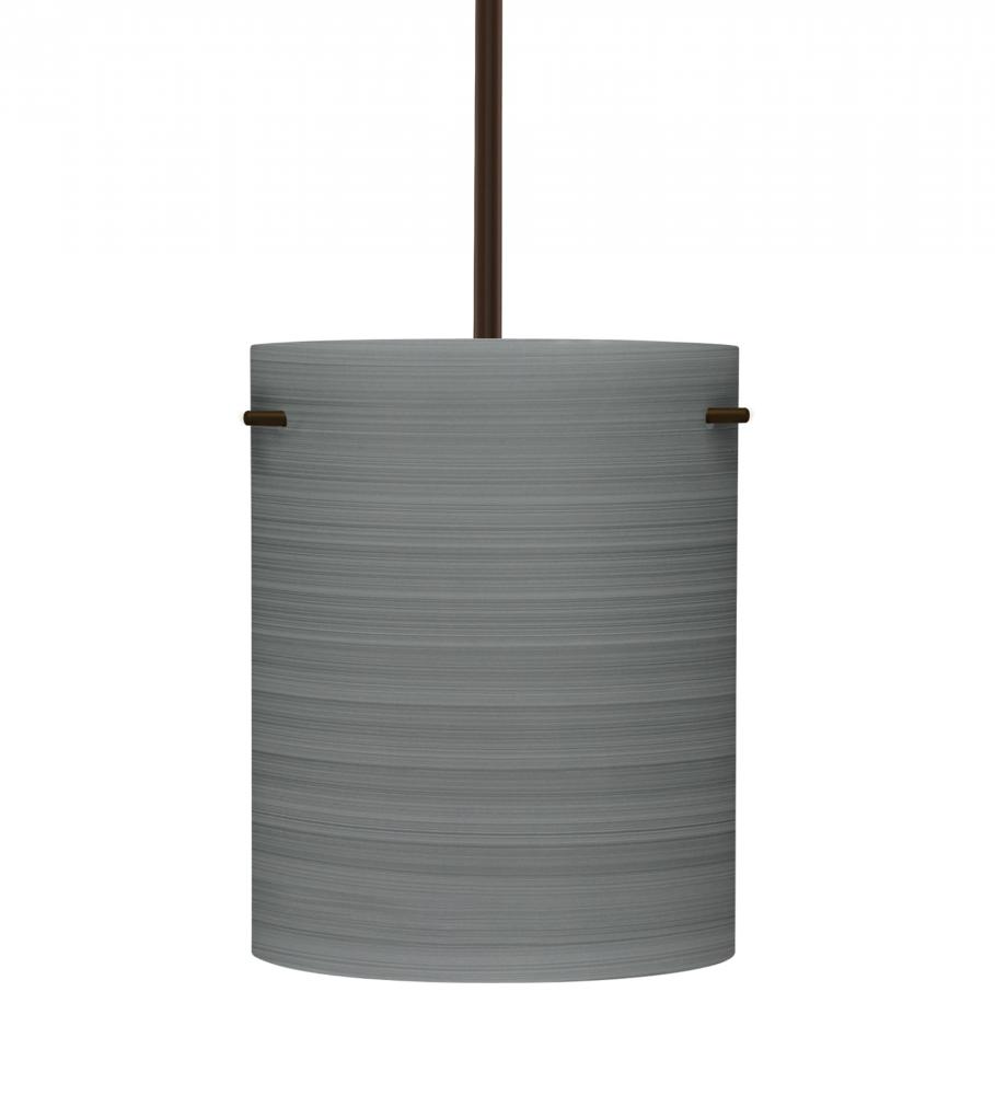 Besa Tamburo 8 Pendant Titan Bronze 1x11W LED