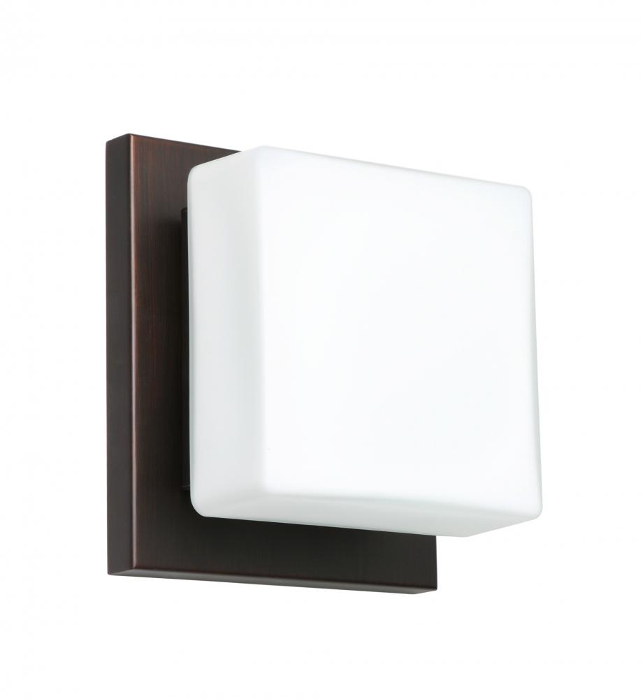 Besa Wall Alex Bronze Opal Matte 1x5W LED