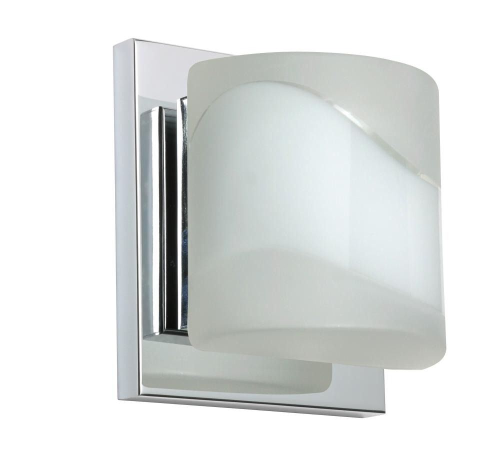 Besa Wall Paolo Chrome Opal Frost 1x50W G9