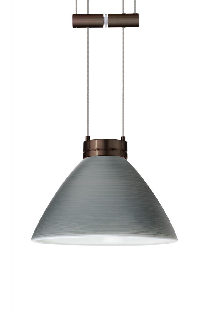 Besa Pendant Domi Bronze Titan 1x50W Halogen