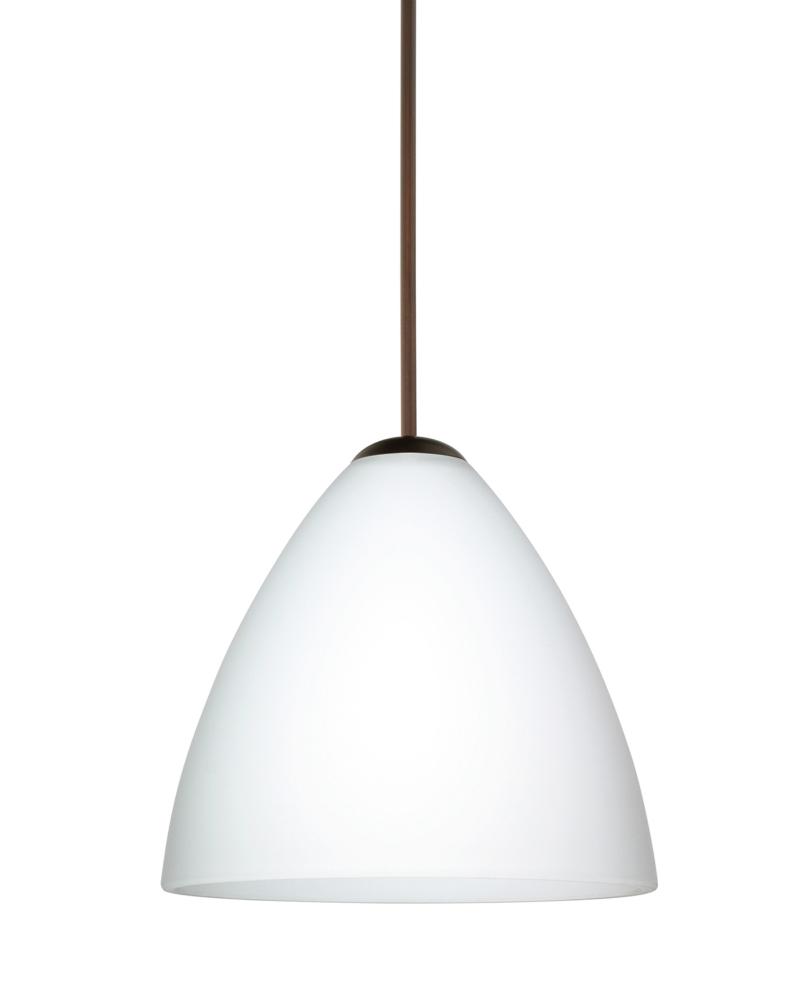 Besa Pendant Mia Bronze Opal Matte 1x5W LED