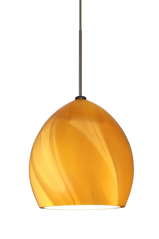 Besa Pendant Sprite Bronze Honey 1x5W LED