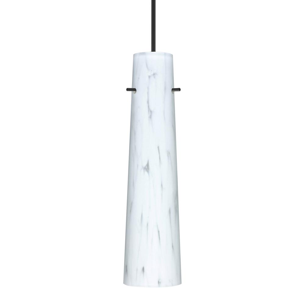 Besa Camino Pendant Black Carrera 1x50W Halogen