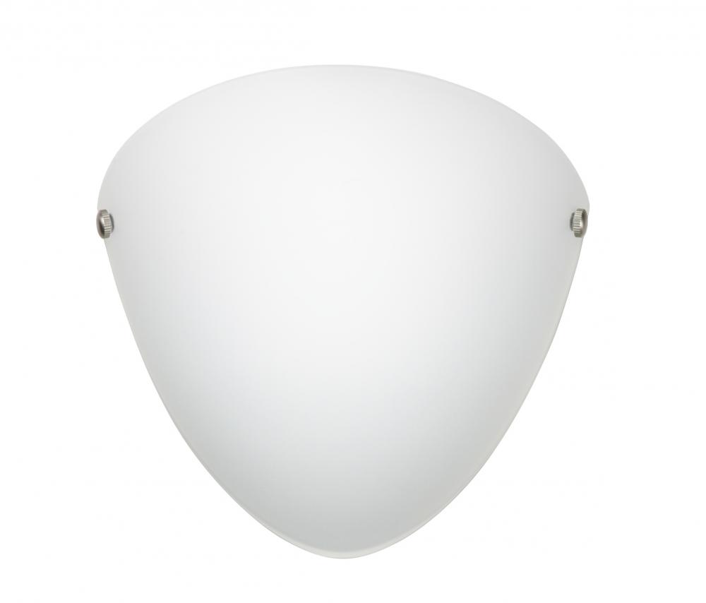 Besa Wall Kailee Satin Nickel Opal Matte 1x60W E12