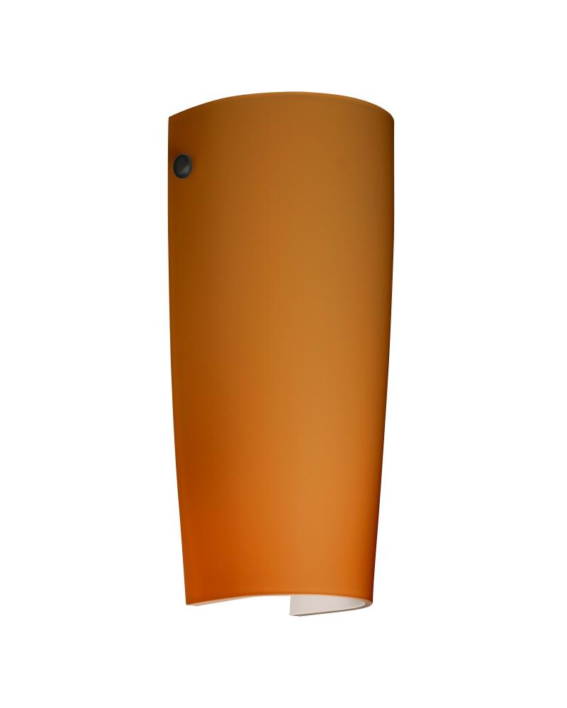 Besa Tomas LED Wall Amber Matte Black 1x8W LED