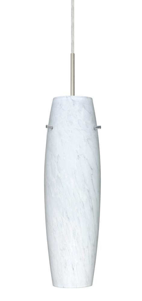 Besa Pendant For Multiport Canopy Suzi 14 Satin Nickel Carrera 1x100W Medium Base