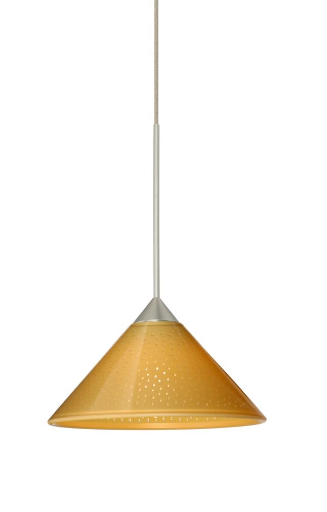 Besa Pendant Kona Satin Nickel Mango Starpoint 1x50W Halogen