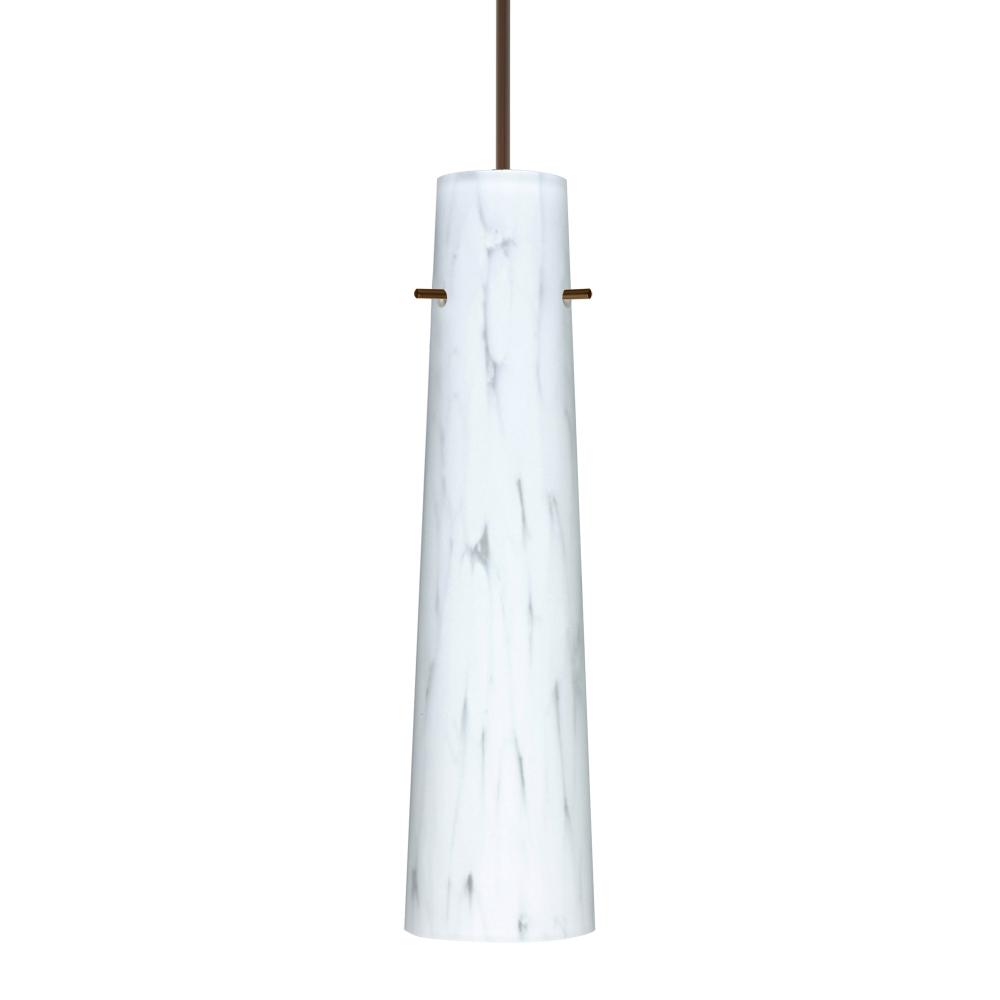 Besa Camino Pendant for Multiport Canopy Bronze Carrera 1x50W Halogen, 277V, 0-10V Dimming