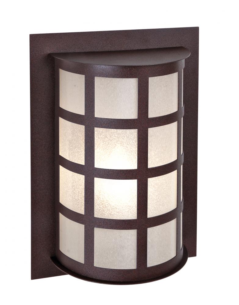 Besa Outdoor Scala 13 Bronze Glitter Glass 1x60W A19