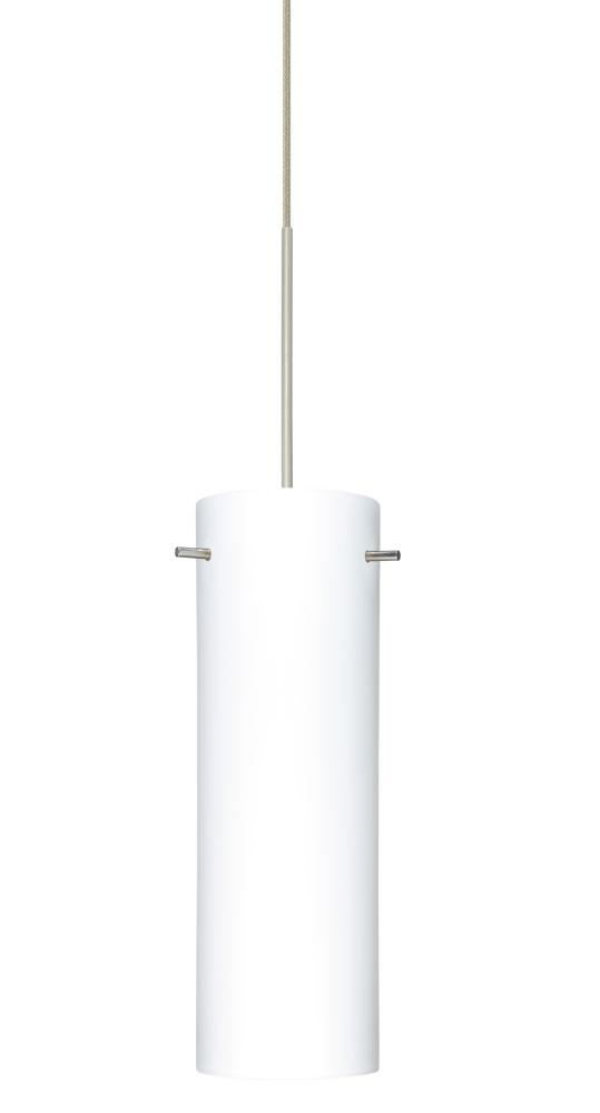 Besa Pendant Copa Satin Nickel Opal Matte 1x50W GY6.35