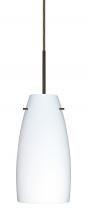 Besa Lighting 1JC-151207-LED-BR - Besa Tao 10 LED Pendant Opal Matte Bronze 1x9W LED