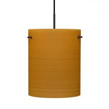 Besa Lighting 1JC-4006OK-BK - Besa Tamburo 8 Pendant, Oak, Black Finish, 1x100W MAX E26 Base