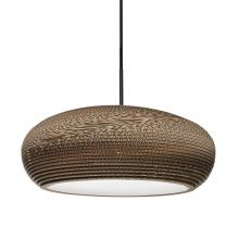 Besa Lighting 1JT-VENUS-LED-BK - Besa, Venus Cord Pendant, Black Finish, 1x9W LED