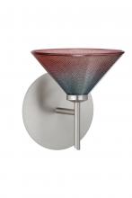 Besa Lighting 1SW-117691-SN - Besa Wall Kona Satin Nickel Bi-Color 1x40W G9