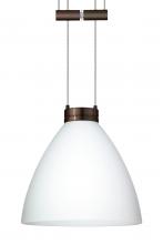 Besa Lighting 1XA-177907-BR - Besa Pendant Mia Bronze Opal Matte 1x50W Halogen