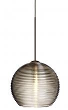 Besa Lighting 1XC-461502-LED-BR - Besa Pendant Kristall 6 Bronze Smoke 1x5W LED