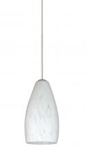 Besa Lighting 1XC-719819-LED-SN - Besa Pendant Karli Satin Nickel Carrera 1x5W LED