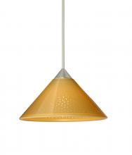 Besa Lighting 1XT-282490-SN - Besa Pendant Kona Satin Nickel Mango Starpoint 1x50W Halogen