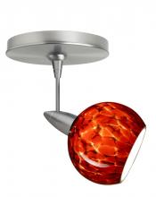 Besa Lighting 1SP-155941-SN - Besa Spotlight Palla 3 Satin Nickel Garnet 1x35W Halogen Mr11