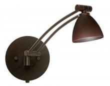 Besa Lighting 1WW-1858MB-BR - Besa Wall Divi Bronze Metal Bronze 1x50W Mr16