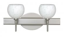 Besa Lighting 2SW-565819-SN - Besa Wall Palla 5 Satin Nickel Carrera 2x40W G9