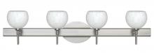 Besa Lighting 4SW-565819-SN - Besa Wall Palla 5 Satin Nickel Carrera 4x40W G9