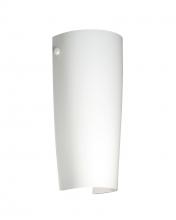 Besa Lighting 704107-WH - Besa Wall Tomas White Opal Matte 1x75W Medium Base