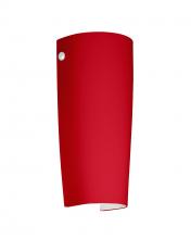 Besa Lighting 7041RM-WH - Besa Wall Tomas White Ruby Matte 1x75W Medium Base