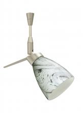 Besa Lighting SP-5044MG-SN - Besa Spotlight Andi Satin Nickel Marble Grigio 1x35W Halogen Mr11