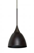 Besa Lighting X-1858MB-BR - Besa Divi Pendant, Metal Bronze, Bronze, 1x50W Gy6.35