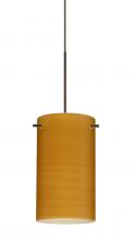 Besa Lighting X-4404OK-BR - Besa Stilo 7 Pendant for Multiport Canopy Bronze Oak 1x50W Halogen