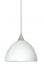 Besa Lighting X-467907-LED-SN - Besa Pendant For Multiport Canopy Brella Satin Nickel White 1x5W LED