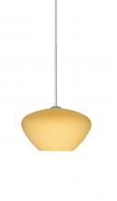 Besa Lighting X-5410VM-LED-SN - Besa Pendant For Multiport Canopy Peri Satin Nickel Vanilla Matte 1x5W LED