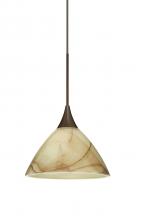 Besa Lighting XP-174383-BR - Besa Pendant Domi Bronze Mocha 1x50W Halogen