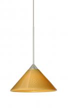 Besa Lighting XP-282490-SN - Besa Pendant Kona Satin Nickel Mango Starpoint 1x50W Halogen