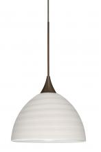 Besa Lighting XP-4679KR-BR - Besa Pendant Brella Bronze Chalk 1x50W Halogen