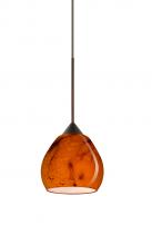 Besa Lighting XP-5605HB-BR - Besa Pendant Tay Tay Bronze Habanero 1x50W Halogen