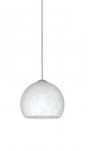 Besa Lighting XP-565819-SN - Besa Pendant Palla 5 Satin Nickel Carrera 1x50W Halogen