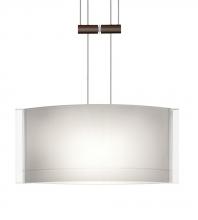 Besa Lighting 1XA-673006-BR - Besa Jodi Pendant 1xc Opal Glossy Bronze 1x50W Halogen