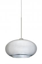 Besa Lighting 1XP-2492SF-SN - Besa Pendant Brio 7 Satin Nickel Silver Foil 1x35W Halogen